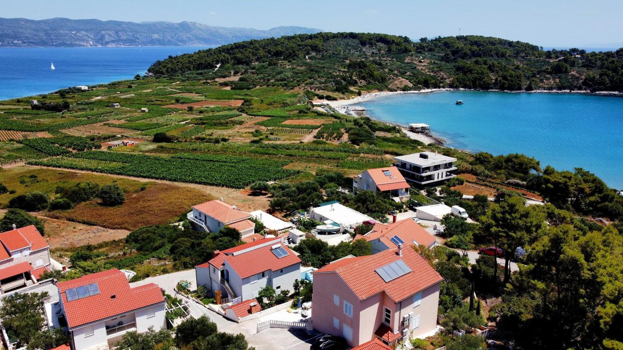 Villa Bella Vista Lumbarda Exterior photo