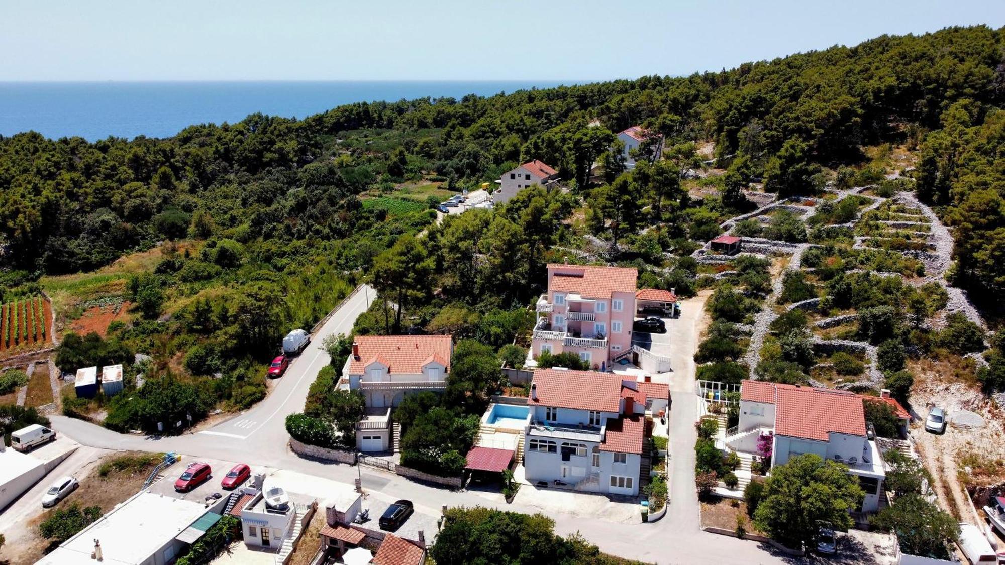 Villa Bella Vista Lumbarda Exterior photo
